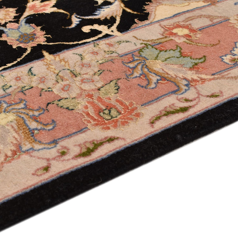 Tapis persan - Tabriz - Premium - 145 x 100 cm - bleu foncé