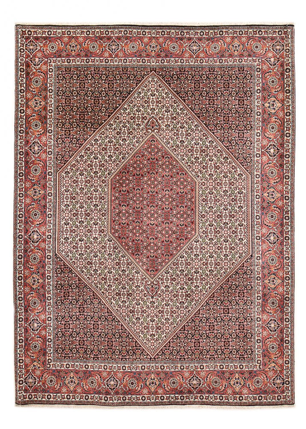 Tapis persan - Bidjar - 285 x 202 cm - rouille