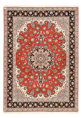 Tapis persan - Tabriz - Royal - 218 x 155 cm - rouge
