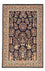 Tapis persan - Ghom - Royal - 200 x 130 cm - bleu foncé