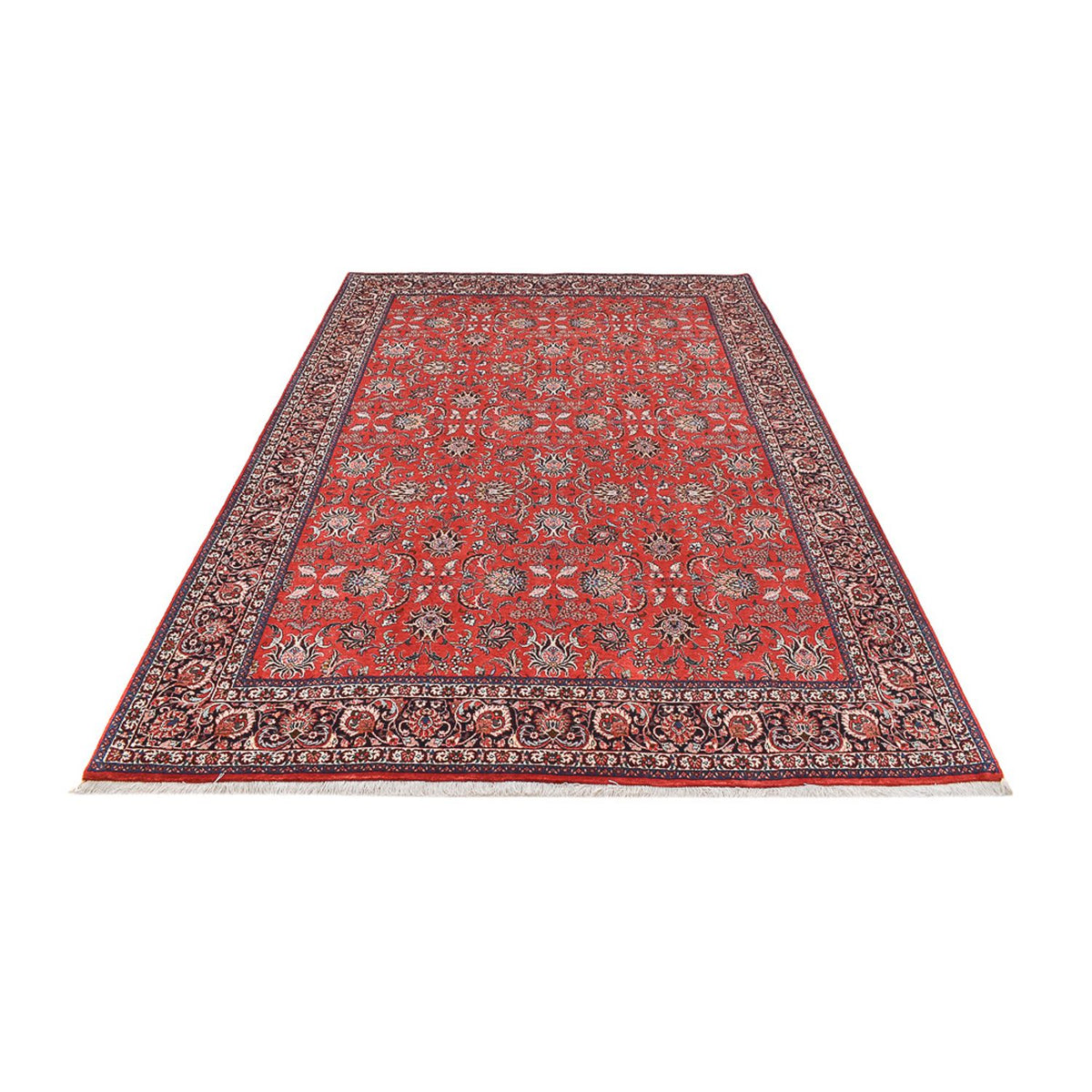 Tapis persan - Bidjar - 297 x 204 cm - rouge