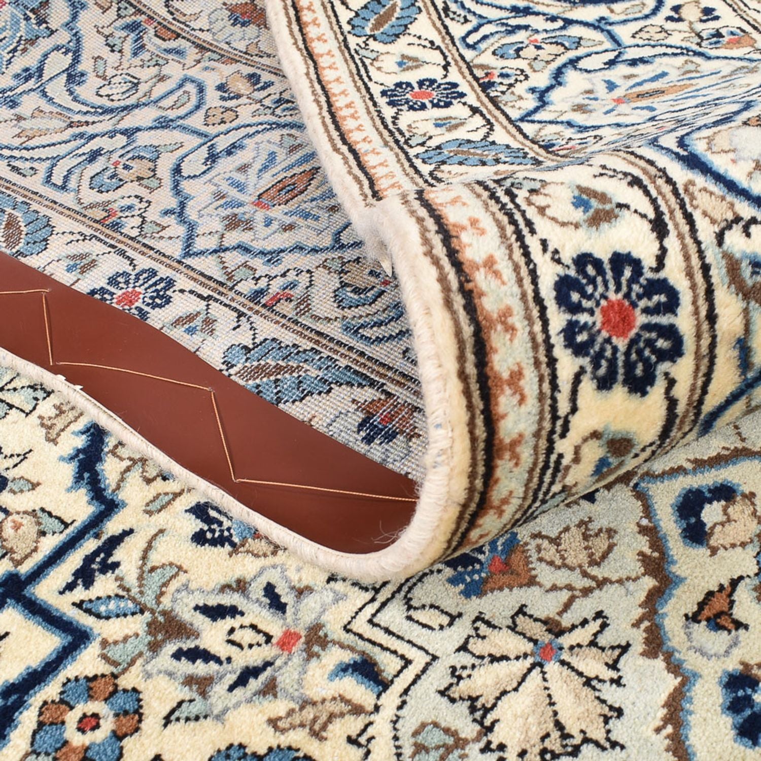 Tapis persan - Keshan - 315 x 203 cm - beige