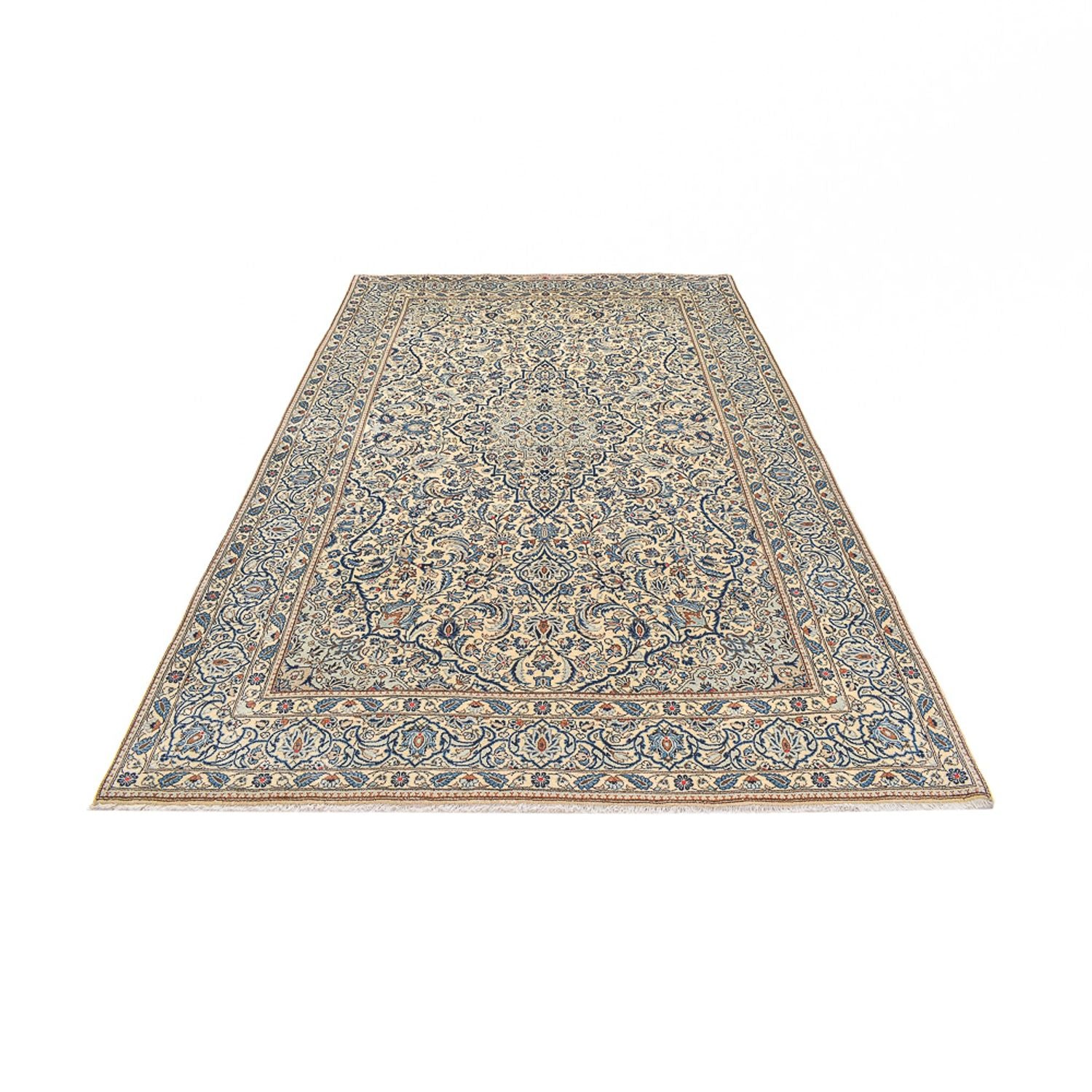 Tapis persan - Keshan - 315 x 203 cm - beige