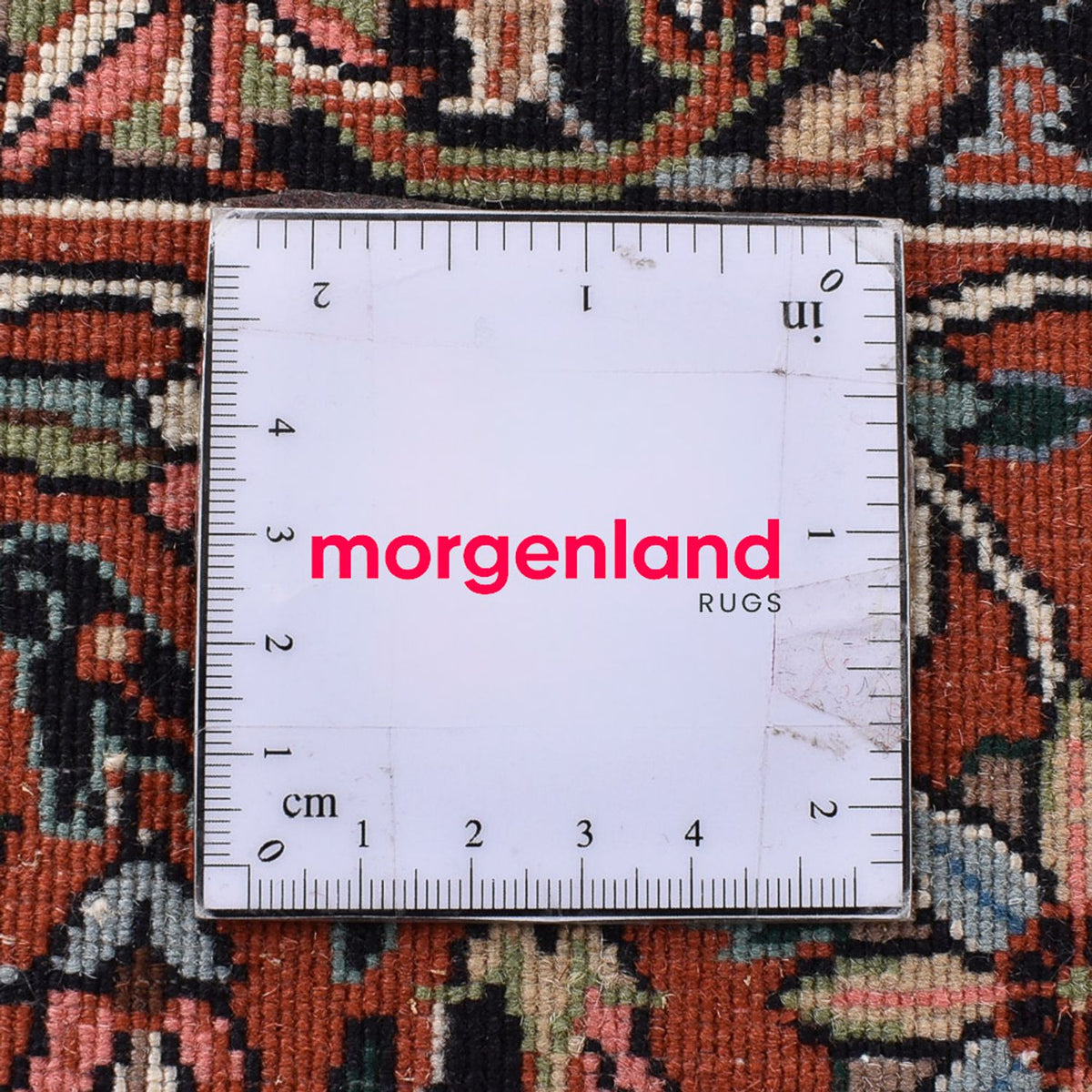 Tapis persan - Bidjar - 305 x 202 cm - rouge foncé