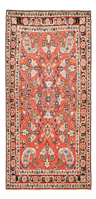 Tapis de couloir Tapis persan - Nomadic - 204 x 102 cm - rouge clair