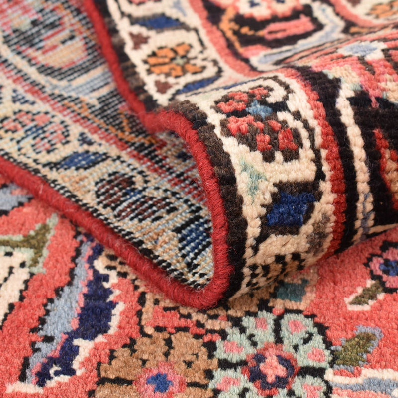 Tapis de couloir Tapis persan - Nomadic - 204 x 102 cm - rouge clair