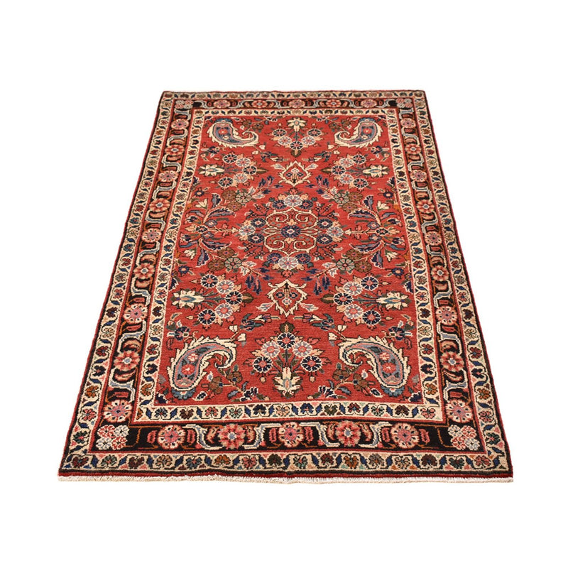 Tapis de couloir Tapis persan - Nomadic - 204 x 102 cm - rouge clair