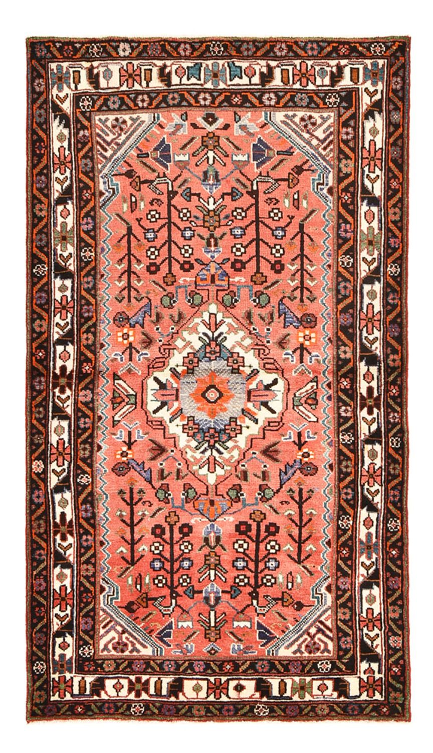 Tapis persan - Nomadic - 197 x 112 cm - rouge clair