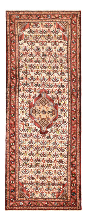 Tapis de couloir Tapis persan - Nomadic - 203 x 81 cm - beige