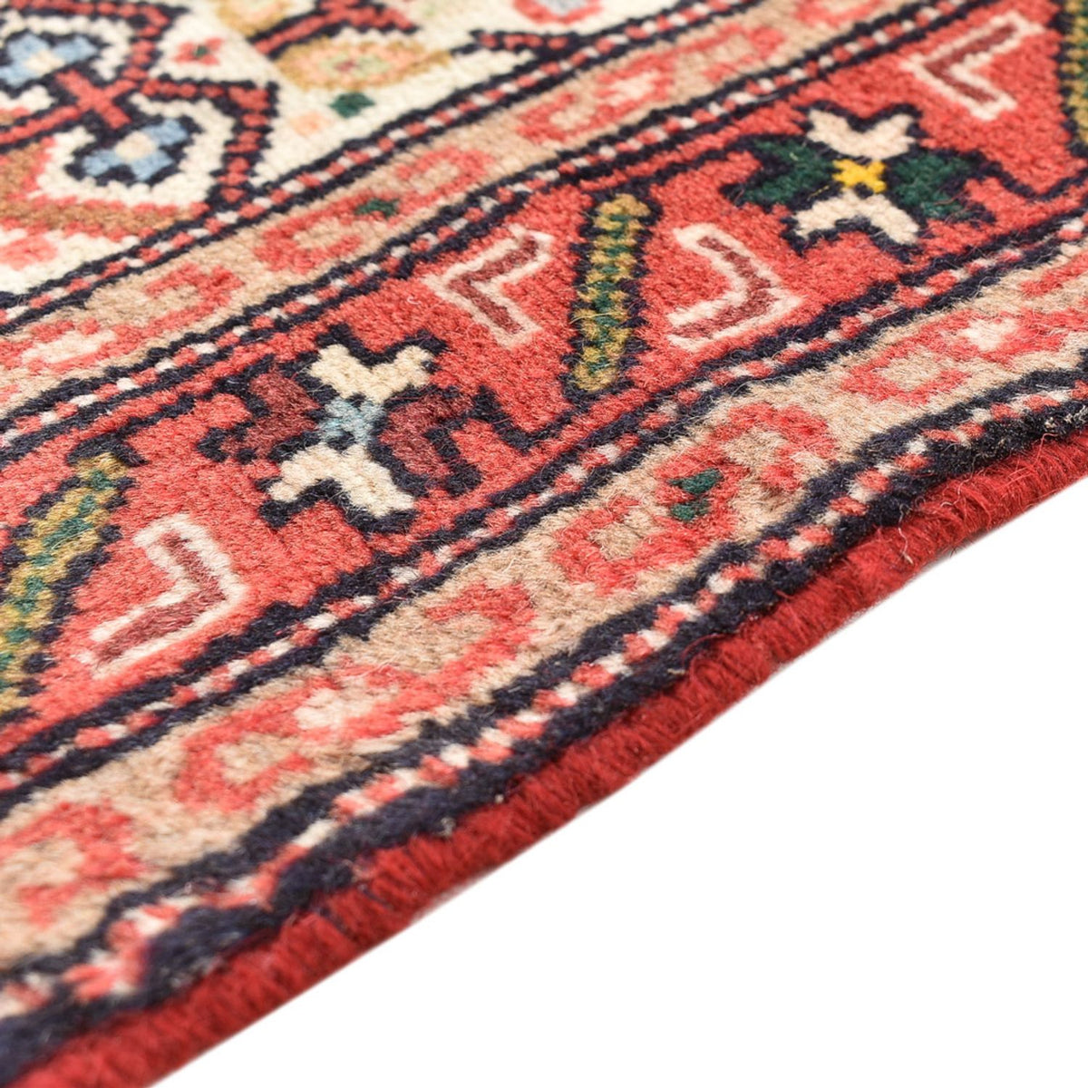 Tapis de couloir Tapis persan - Nomadic - 203 x 81 cm - beige