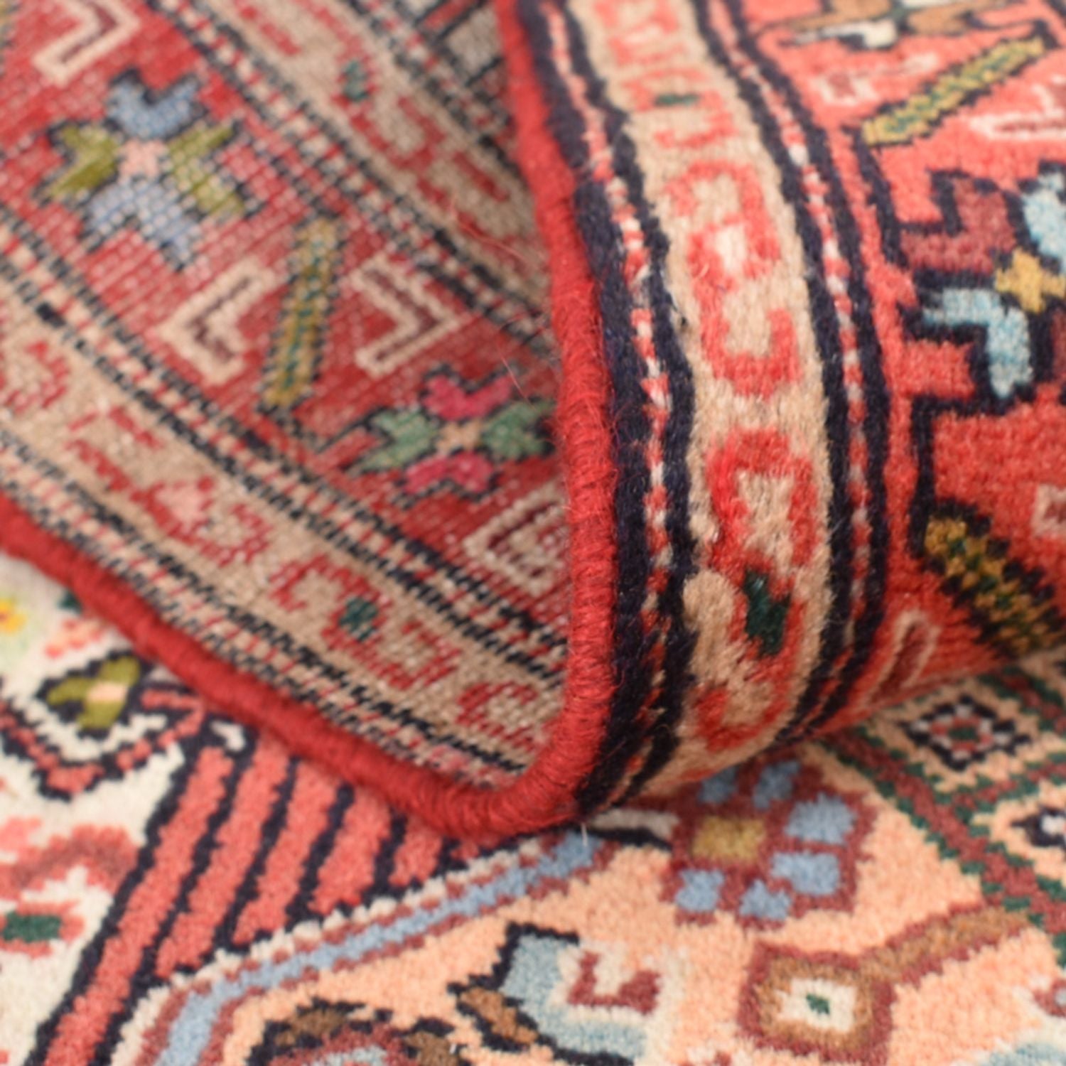 Tapis de couloir Tapis persan - Nomadic - 203 x 81 cm - beige