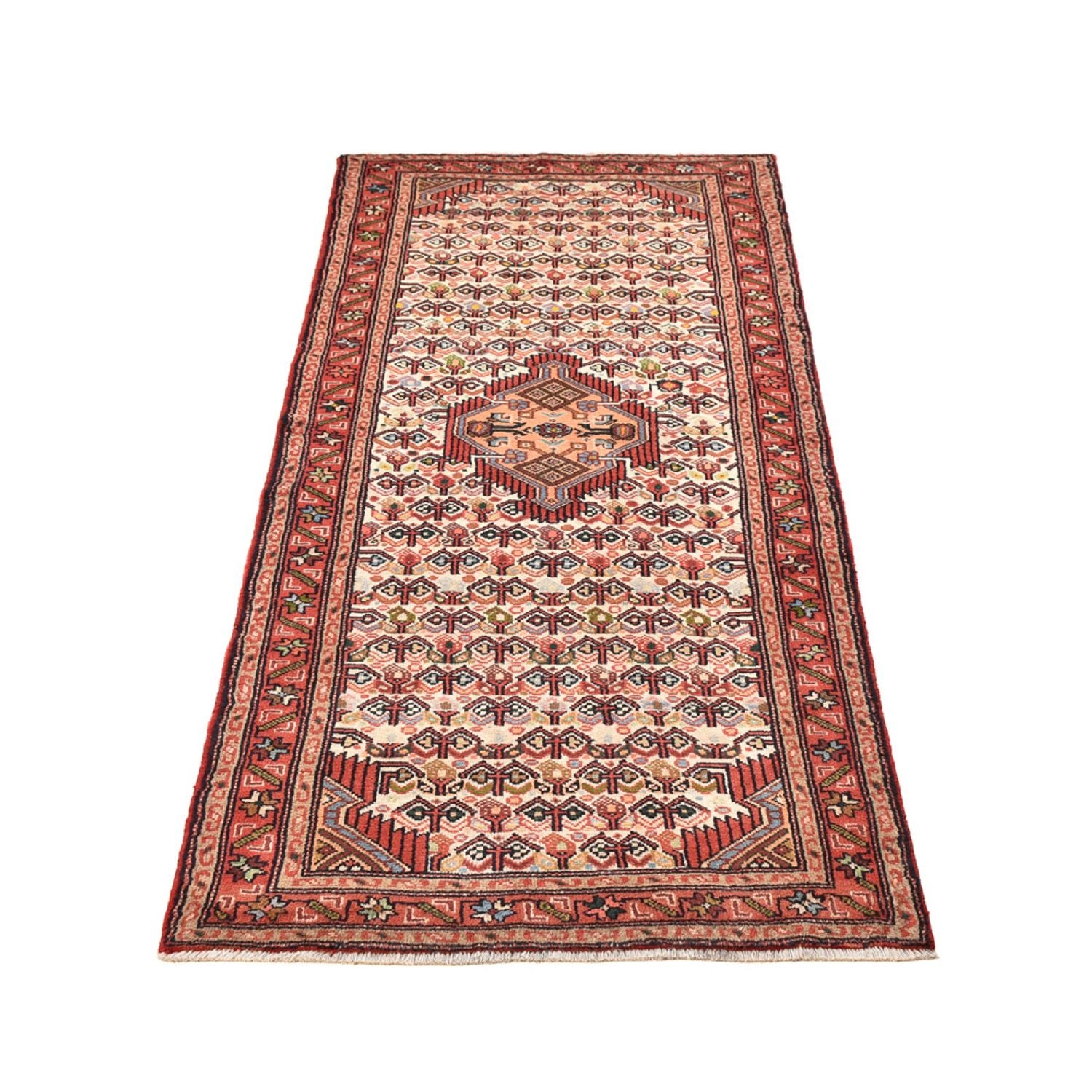 Tapis de couloir Tapis persan - Nomadic - 203 x 81 cm - beige