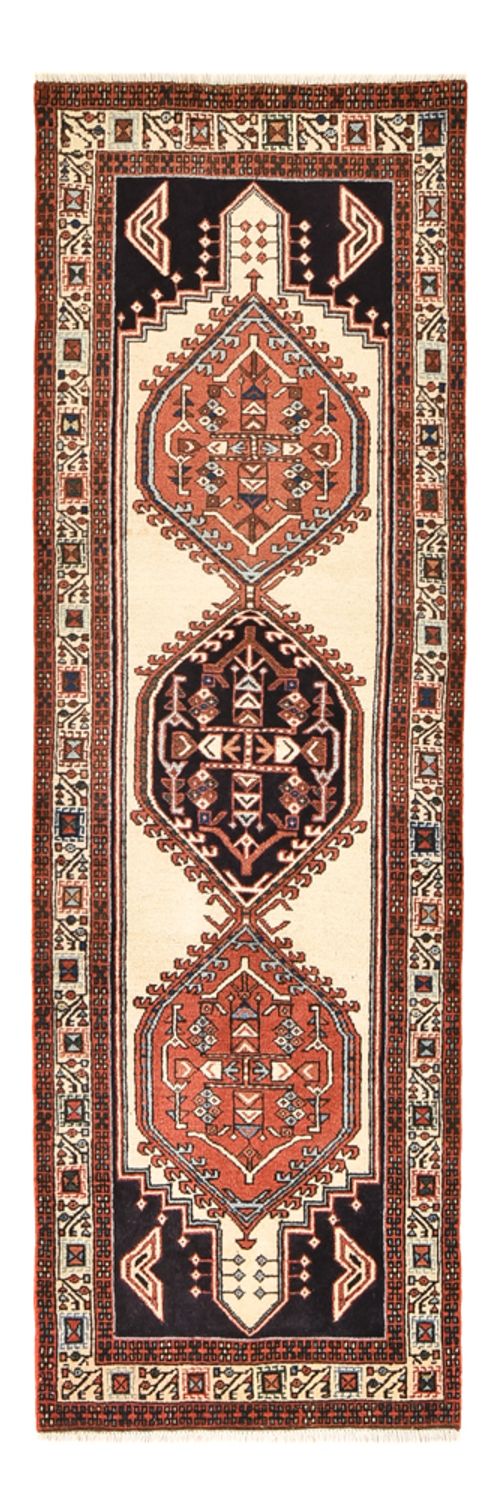 Tapis de couloir Tapis persan - Nomadic - 203 x 67 cm - vert menthe