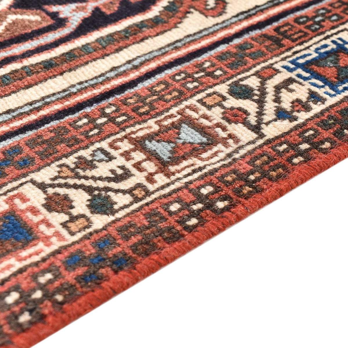 Tapis de couloir Tapis persan - Nomadic - 203 x 67 cm - vert menthe