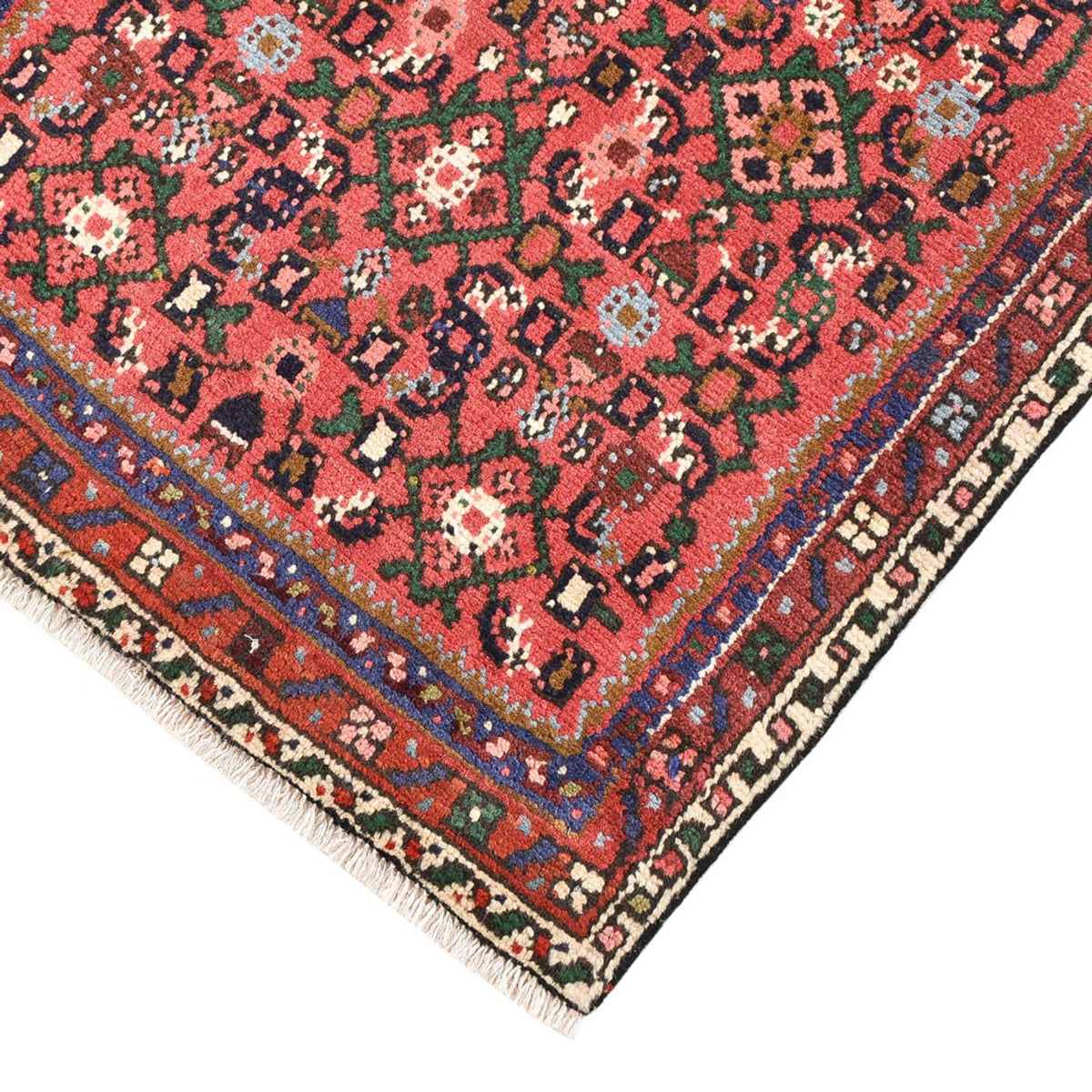 Tapis de couloir Tapis persan - Nomadic - 197 x 66 cm - terracotta