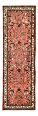Tapis de couloir Tapis persan - Nomadic - 203 x 68 cm - rouge clair