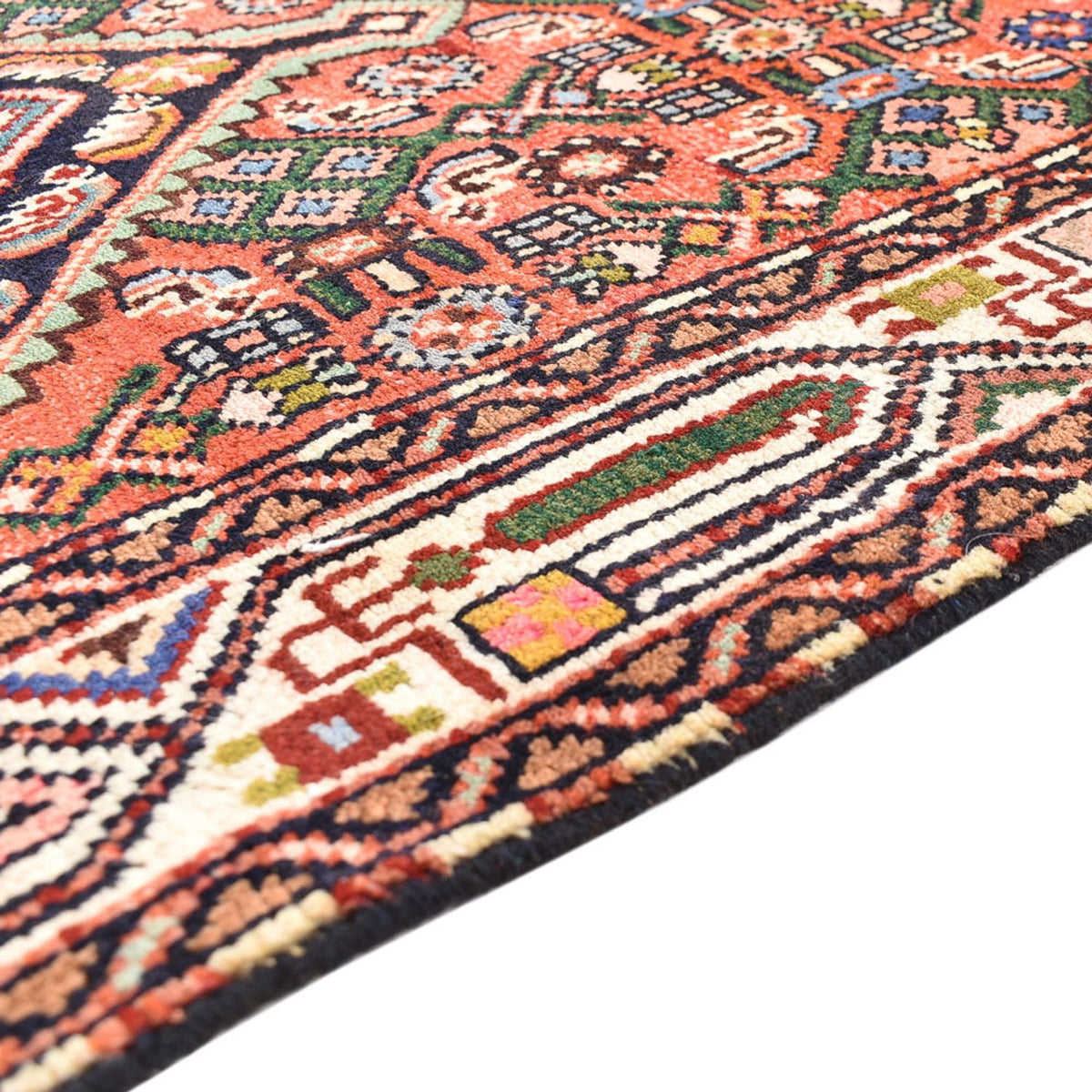 Tapis de couloir Tapis persan - Nomadic - 206 x 79 cm - rouge clair