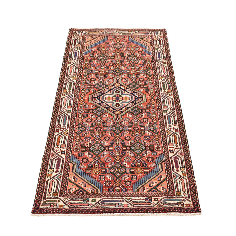 Tapis de couloir Tapis persan - Nomadic - 206 x 79 cm - rouge clair