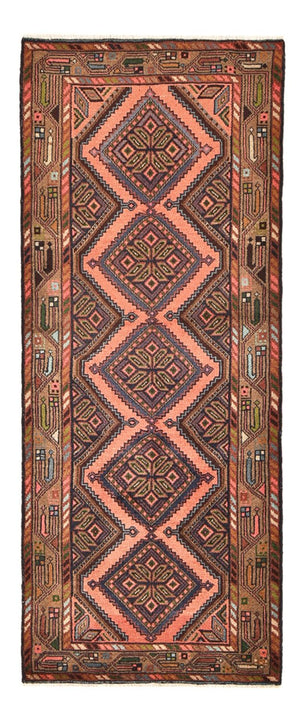 Tapis de couloir Tapis persan - Nomadic - 185 x 78 cm - beige foncé