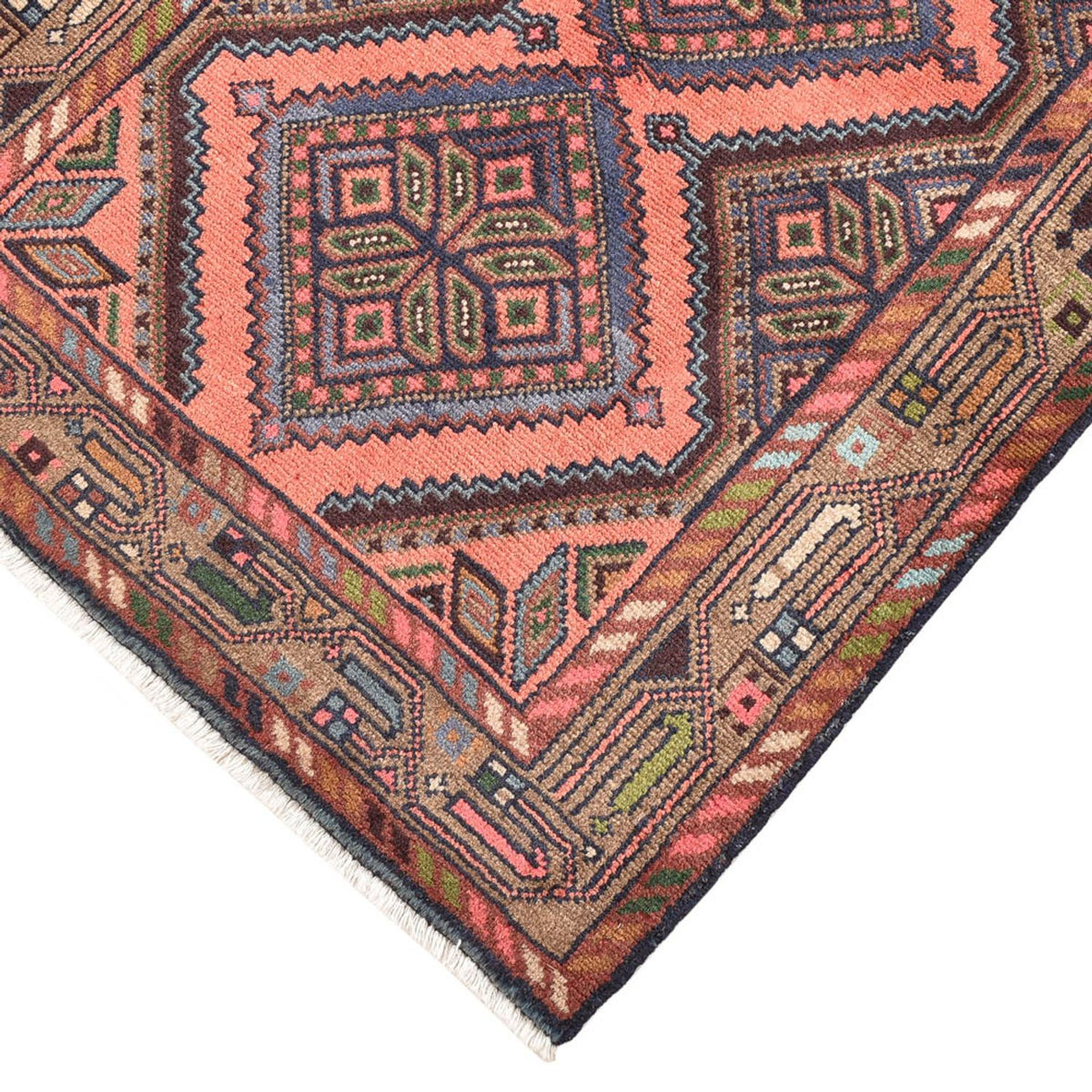 Tapis de couloir Tapis persan - Nomadic - 185 x 78 cm - beige foncé