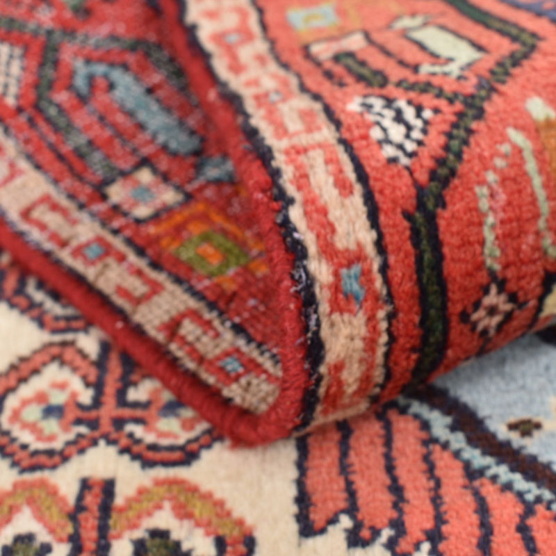 Tapis de couloir Tapis persan - Nomadic - 205 x 80 cm - rouge clair