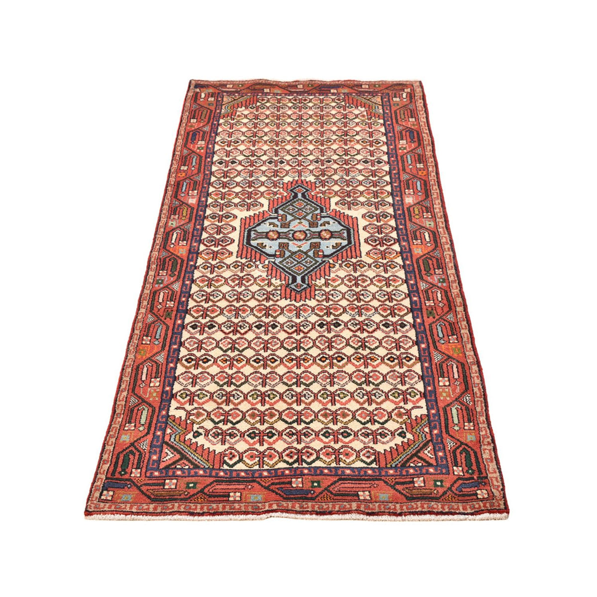Tapis de couloir Tapis persan - Nomadic - 205 x 80 cm - rouge clair