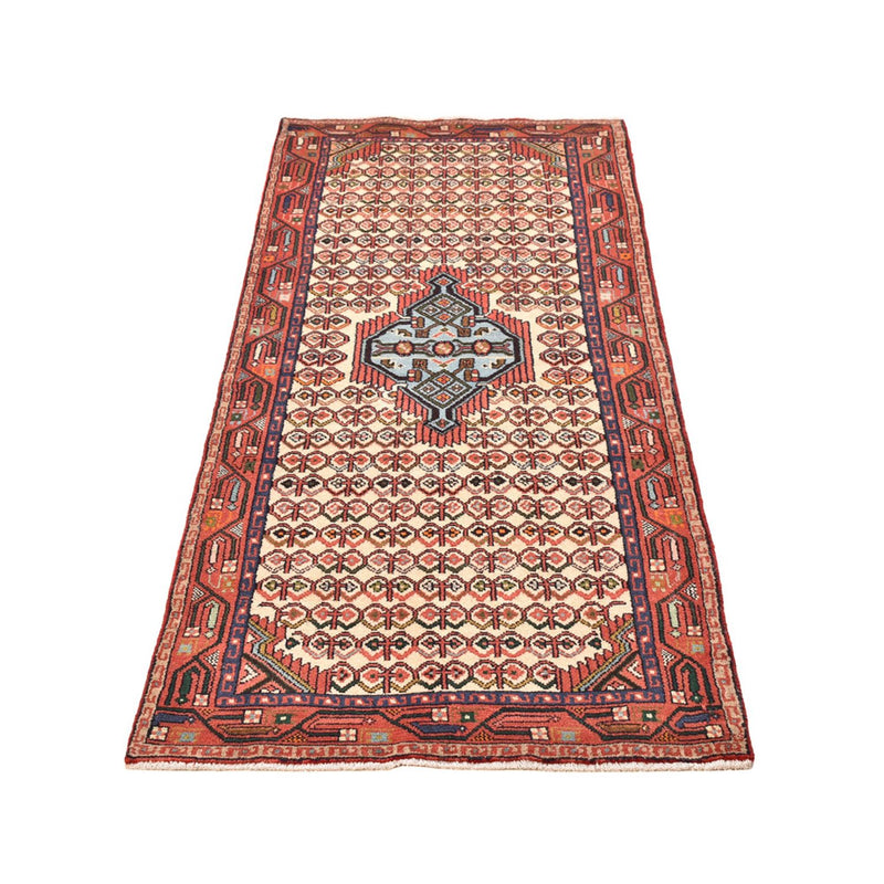 Tapis de couloir Tapis persan - Nomadic - 205 x 80 cm - rouge clair