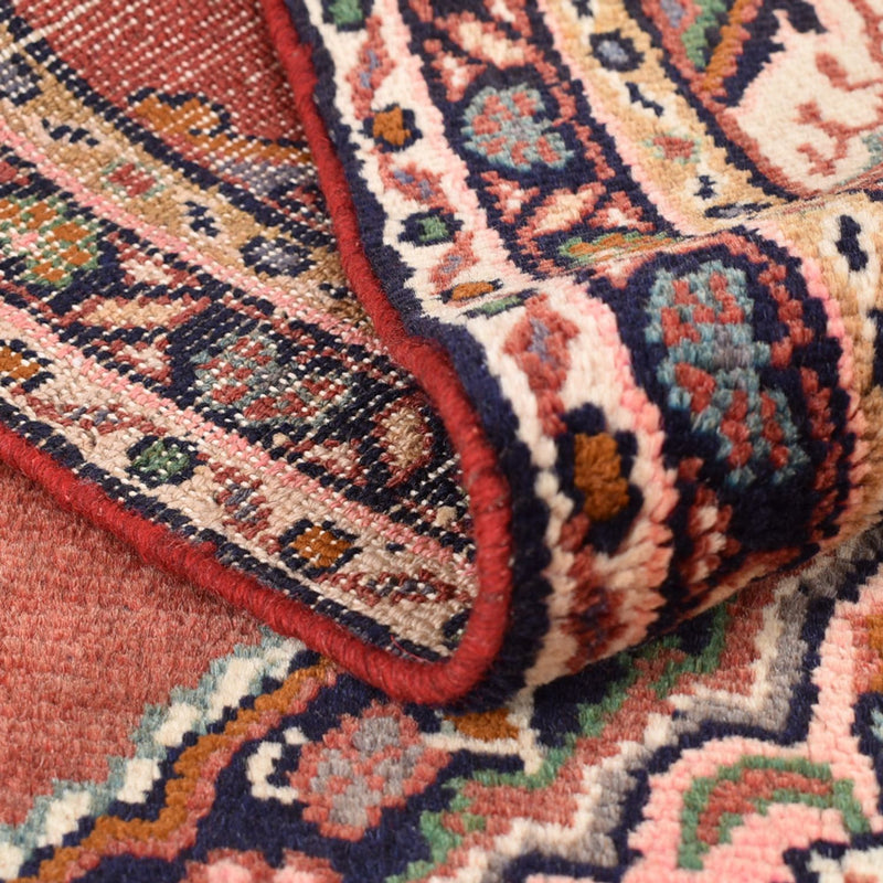 Tapis de couloir Tapis persan - Nomadic - 204 x 81 cm - rouge clair