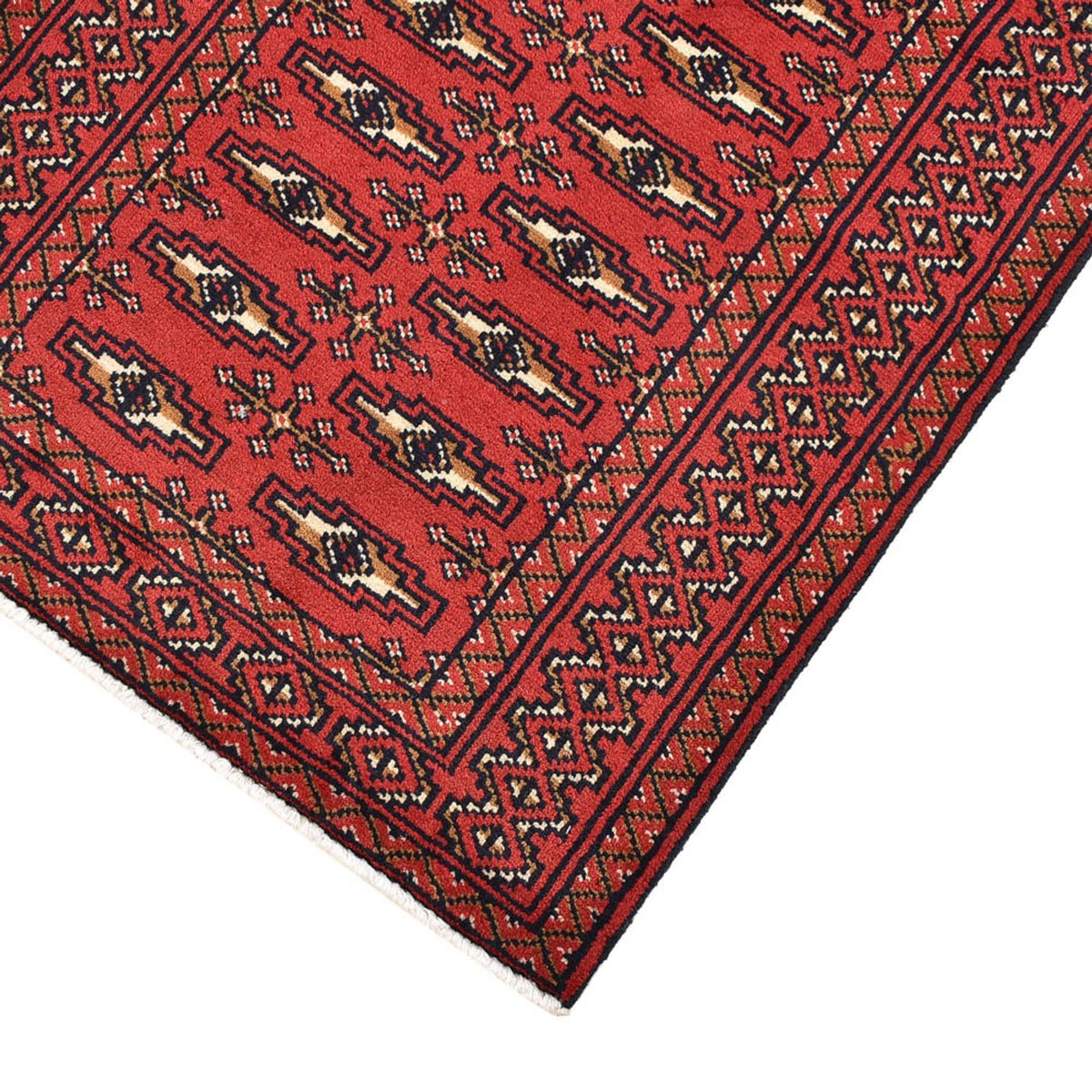 Tapis de couloir Tapis Turkaman - 183 x 61 cm - rouge