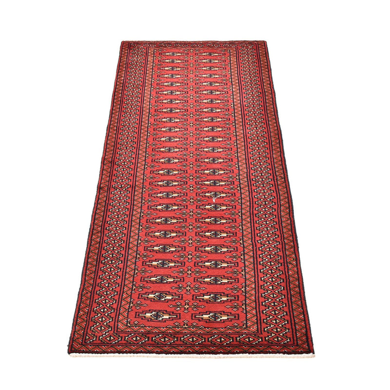 Tapis de couloir Tapis Turkaman - 183 x 61 cm - rouge