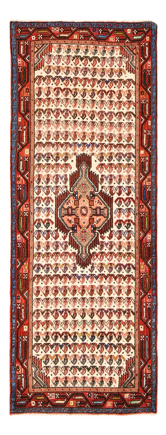 Tapis de couloir Tapis persan - Nomadic - 196 x 75 cm - beige