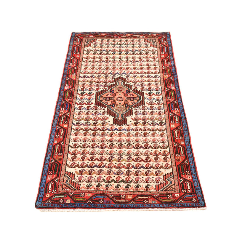 Tapis de couloir Tapis persan - Nomadic - 196 x 75 cm - beige