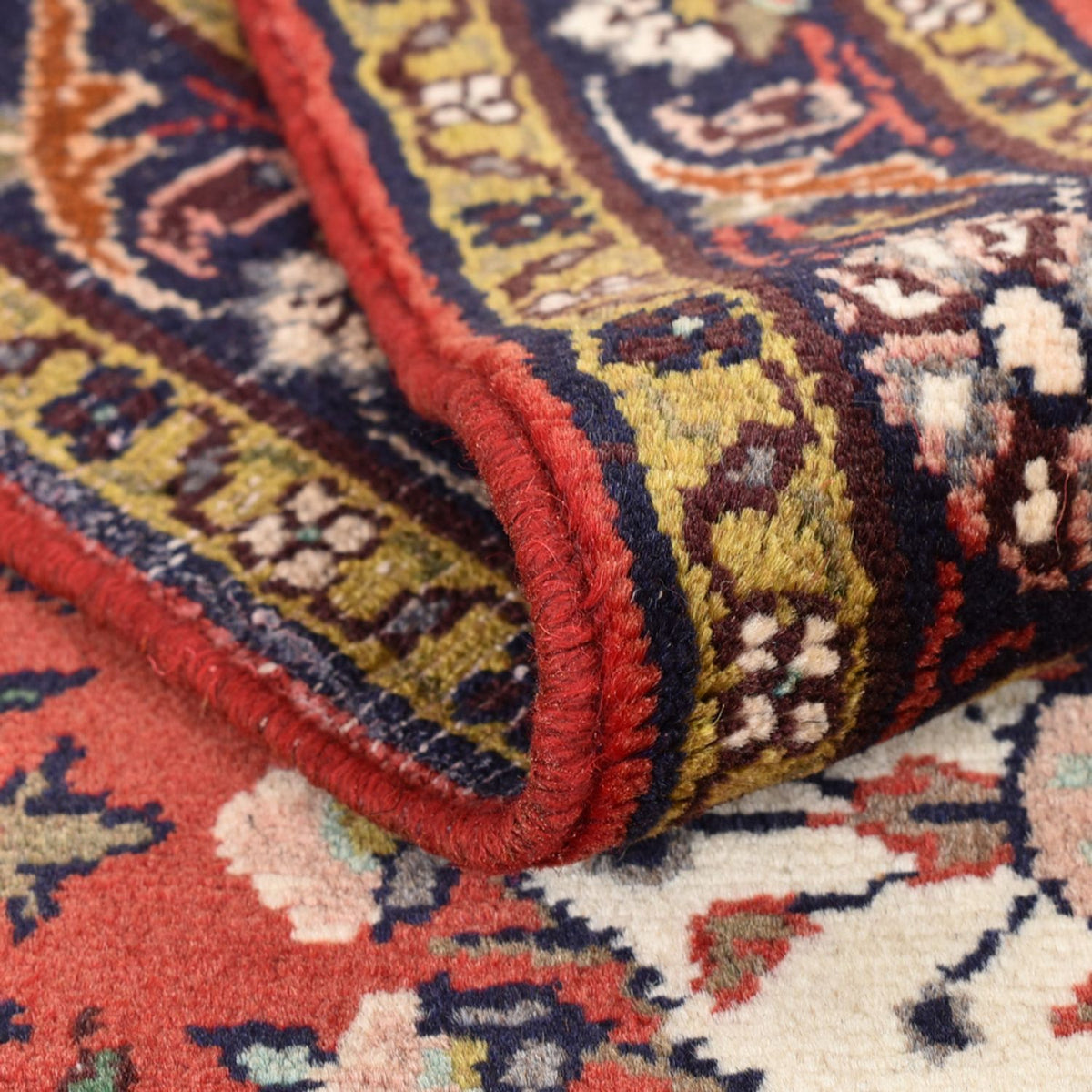 Tapis de couloir Tapis persan - Nomadic - 215 x 75 cm - rouge clair