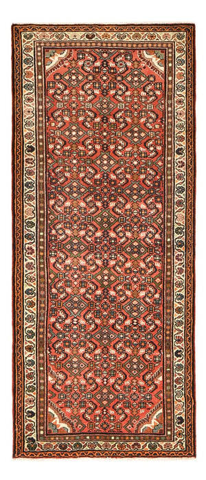 Tapis de couloir Tapis persan - Nomadic - 189 x 82 cm - rouge foncé
