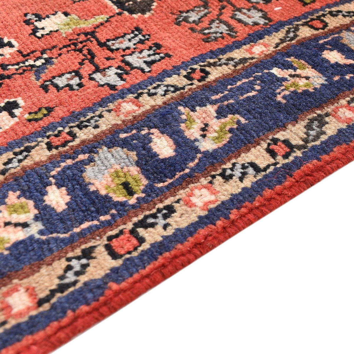 Tapis de couloir Tapis persan - Nomadic - 170 x 69 cm - rouge clair