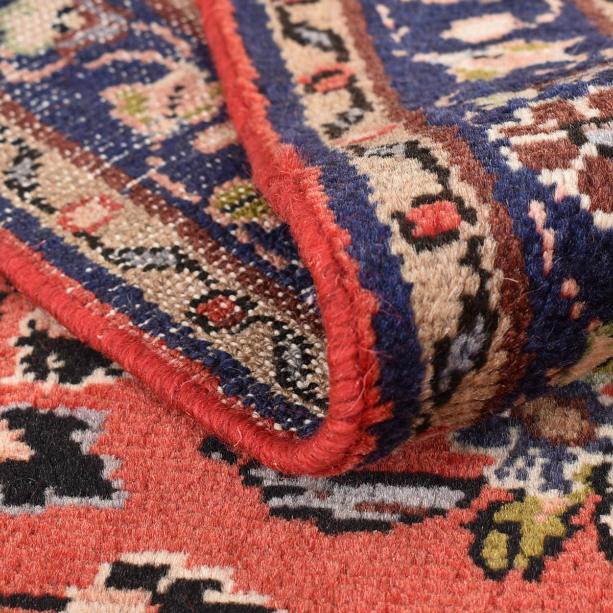 Tapis de couloir Tapis persan - Nomadic - 170 x 69 cm - rouge clair