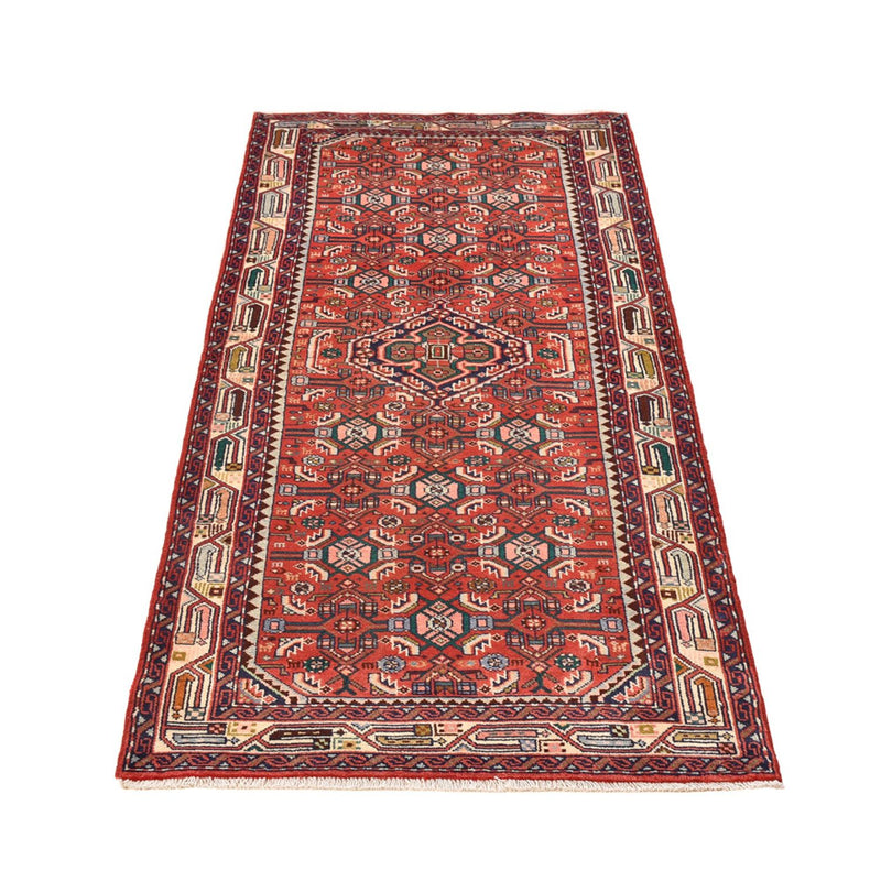 Tapis de couloir Tapis persan - Nomadic - 208 x 83 cm - rouge clair