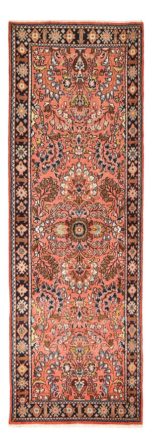 Tapis de couloir Tapis persan - Nomadic - 222 x 77 cm - rouge clair