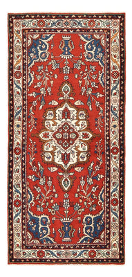 Tapis de couloir Tapis persan - Nomadic - 195 x 90 cm - rouge
