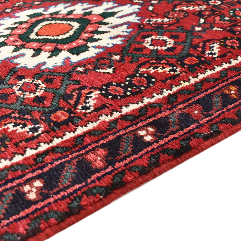 Tapis de couloir Tapis persan - Nomadic - 195 x 64 cm - rouge foncé