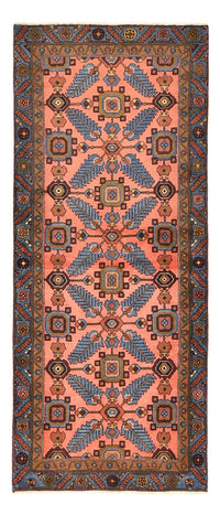 Tapis de couloir Tapis persan - Nomadic - 187 x 80 cm - rouge clair