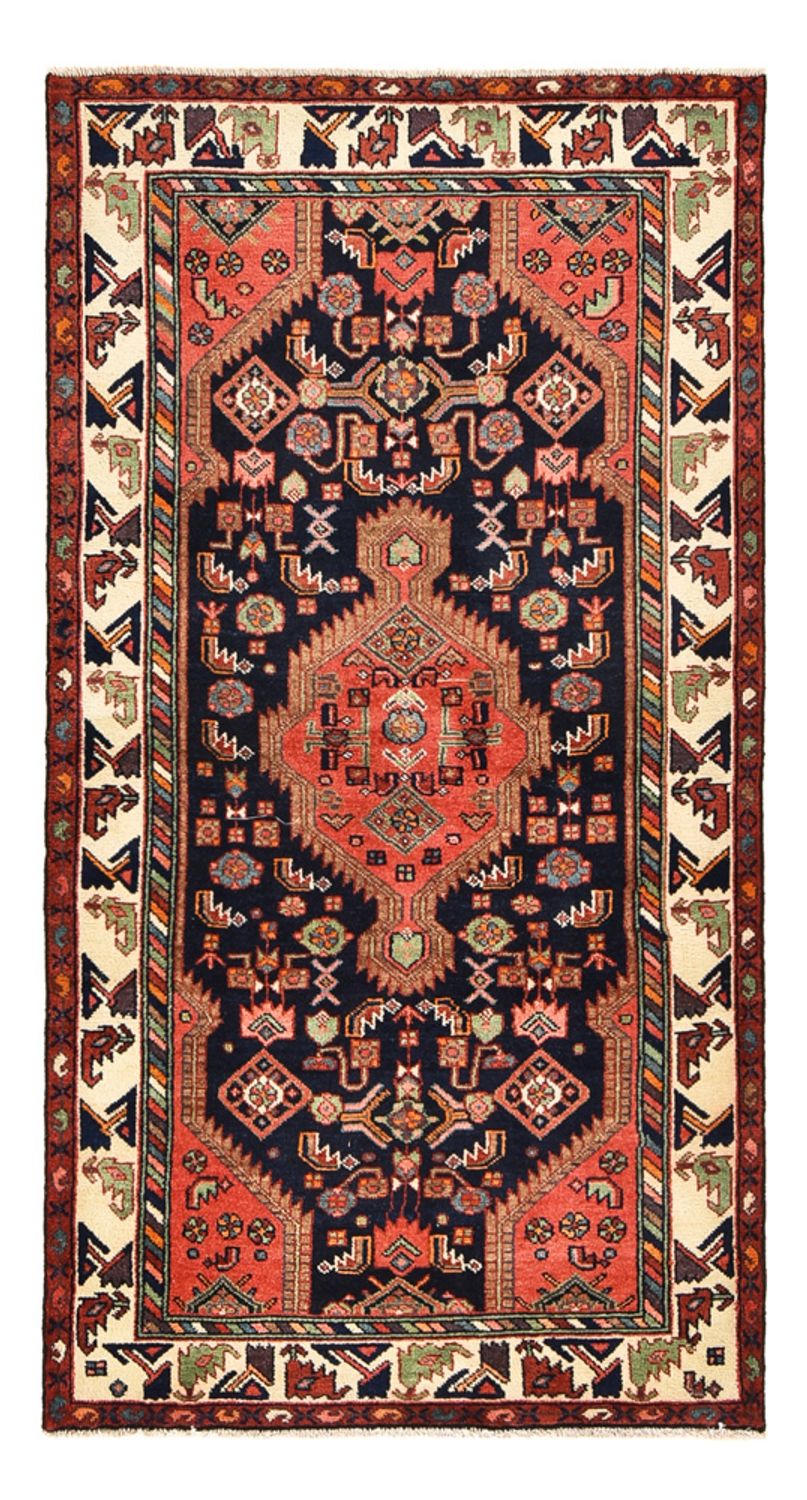 Tapis de couloir Tapis persan - Nomadic - 192 x 105 cm - bleu foncé