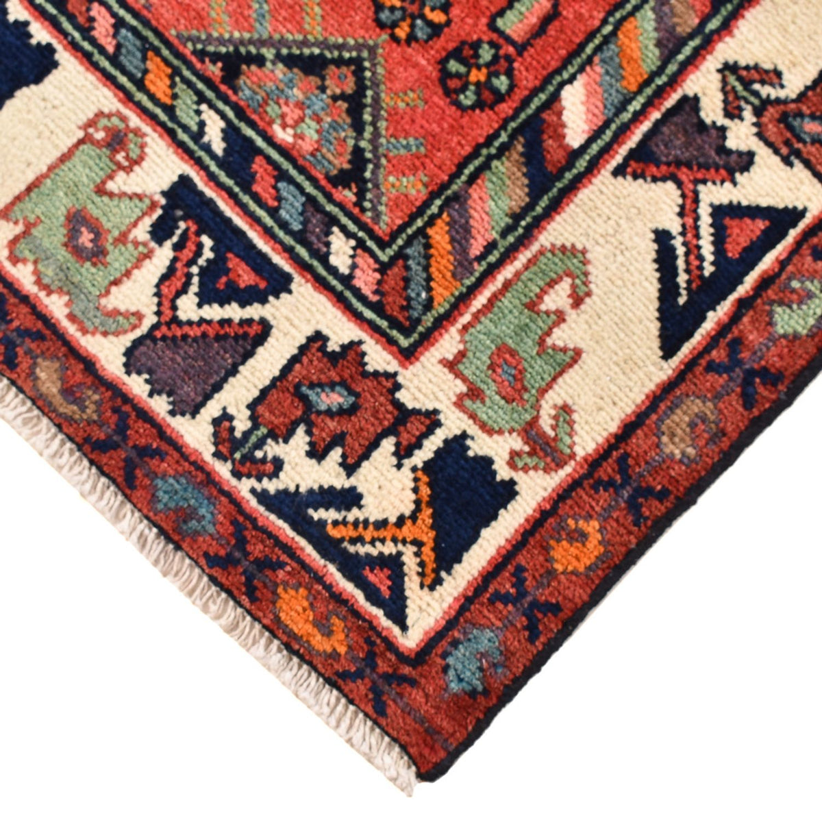 Tapis de couloir Tapis persan - Nomadic - 192 x 105 cm - bleu foncé