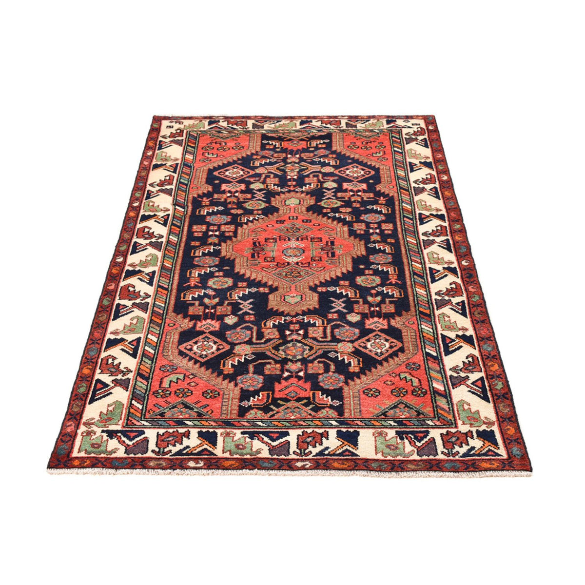 Tapis de couloir Tapis persan - Nomadic - 192 x 105 cm - bleu foncé