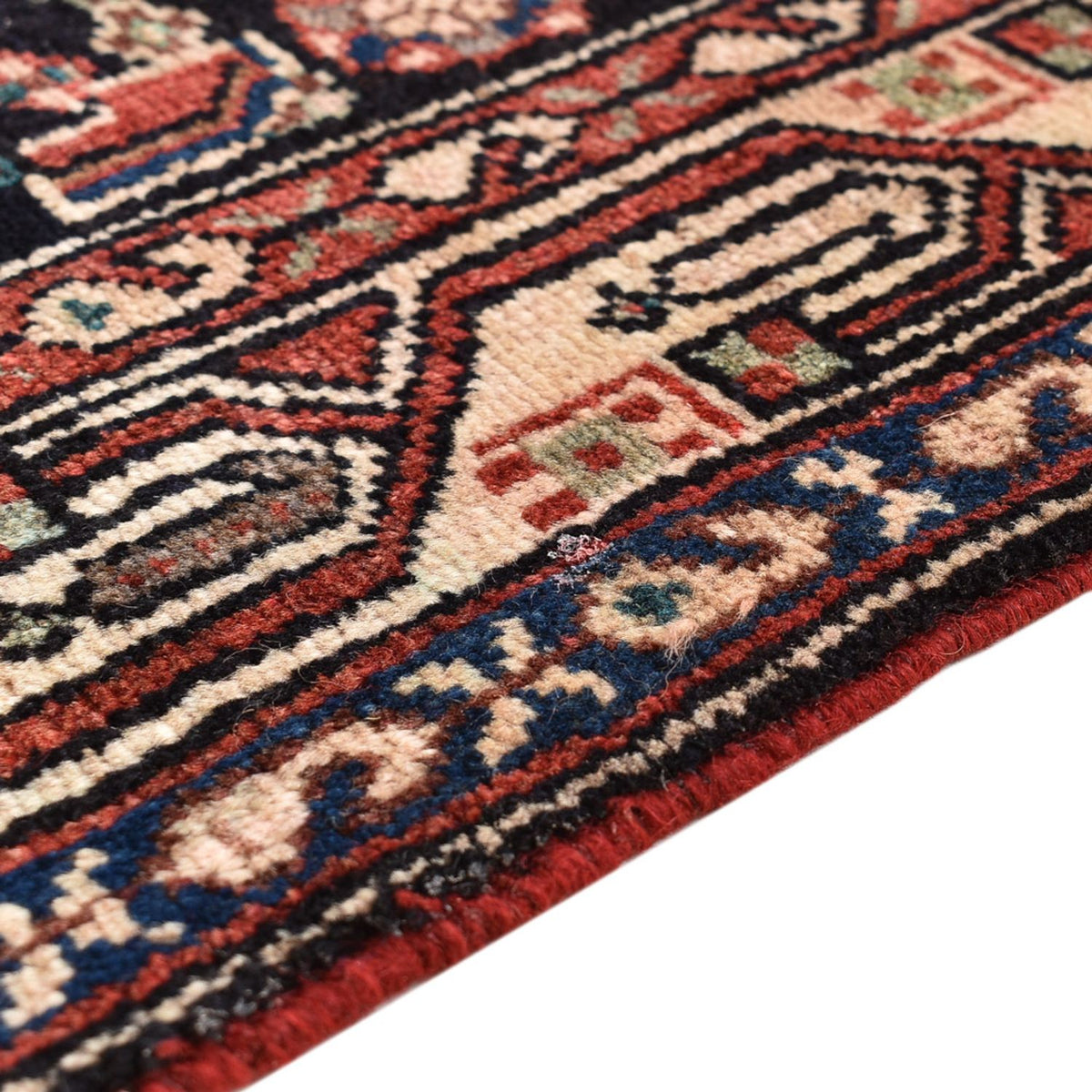 Tapis de couloir Tapis persan - Nomadic - 213 x 110 cm - beige foncé