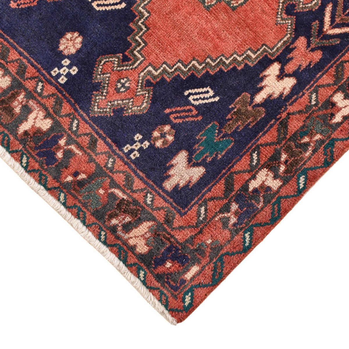 Tapis de couloir Tapis persan - Nomadic - 240 x 110 cm - multicolore