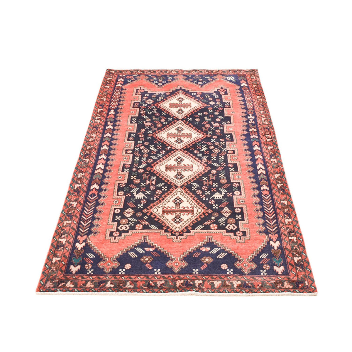 Tapis de couloir Tapis persan - Nomadic - 240 x 110 cm - multicolore