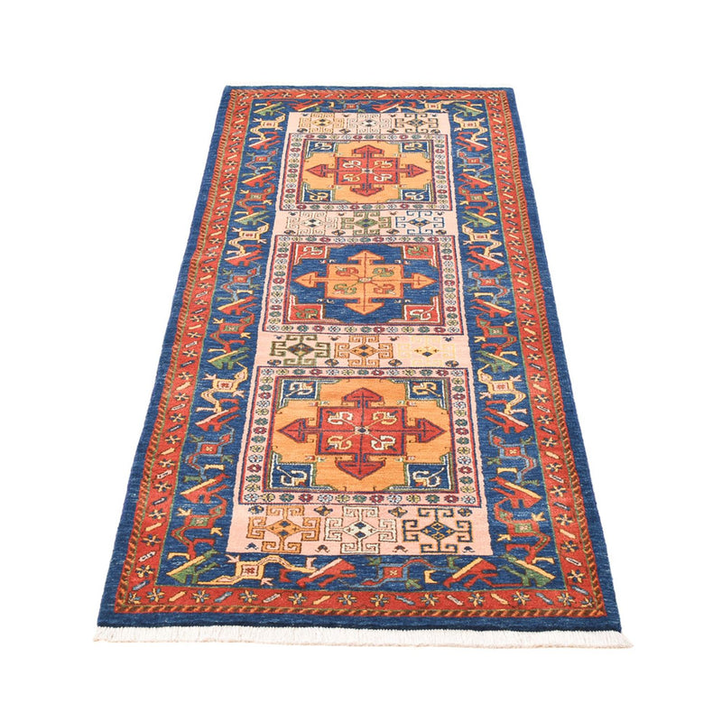 Tapis de couloir Tapis persan - Nomadic - 210 x 82 cm - multicolore