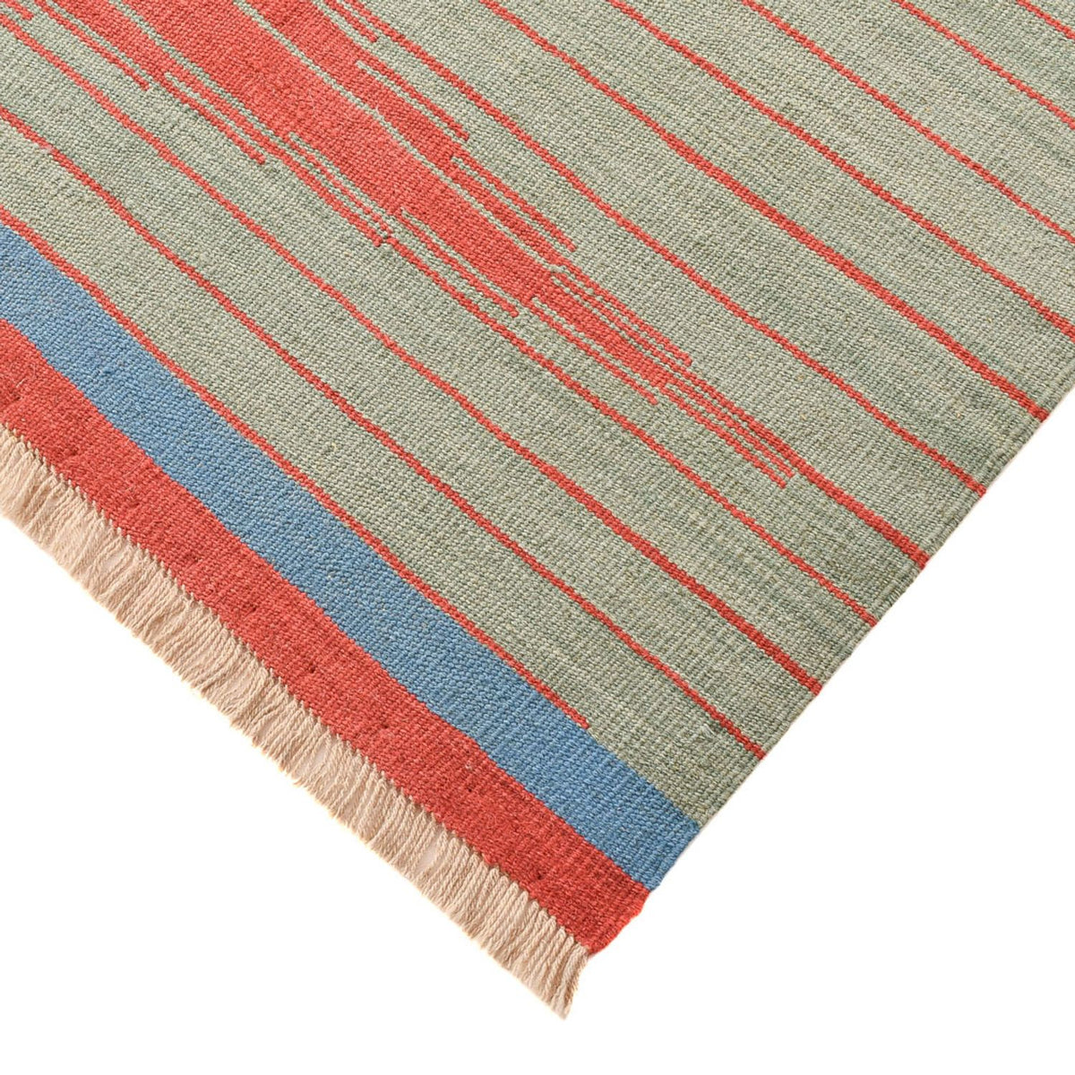Tapis Kelim - Tendance - 260 x 172 cm - multicolore