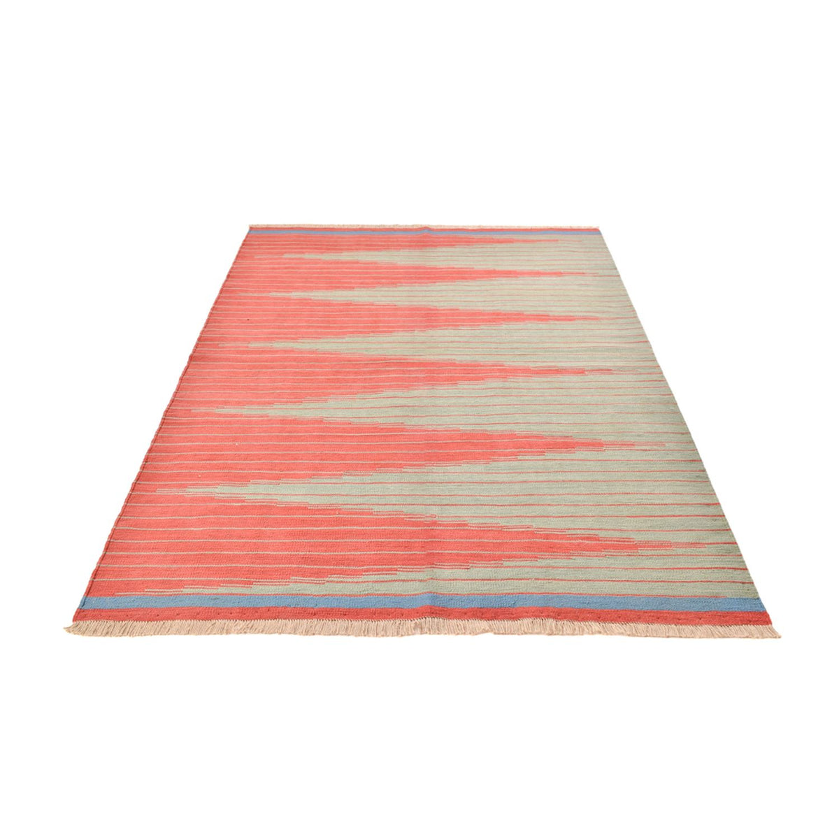 Tapis Kelim - Tendance - 260 x 172 cm - multicolore